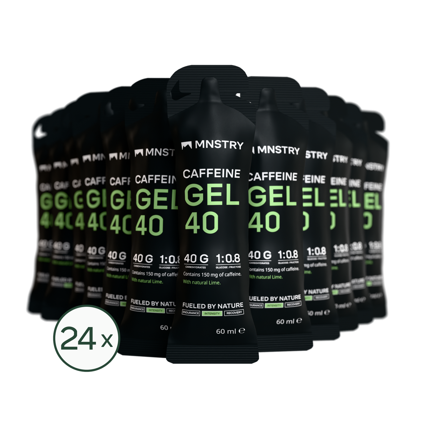 CAFFEINE GEL 40 Lime 1:0.8