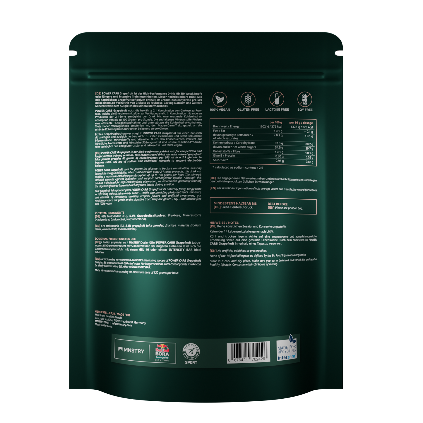 POWER CARB Grapefruit