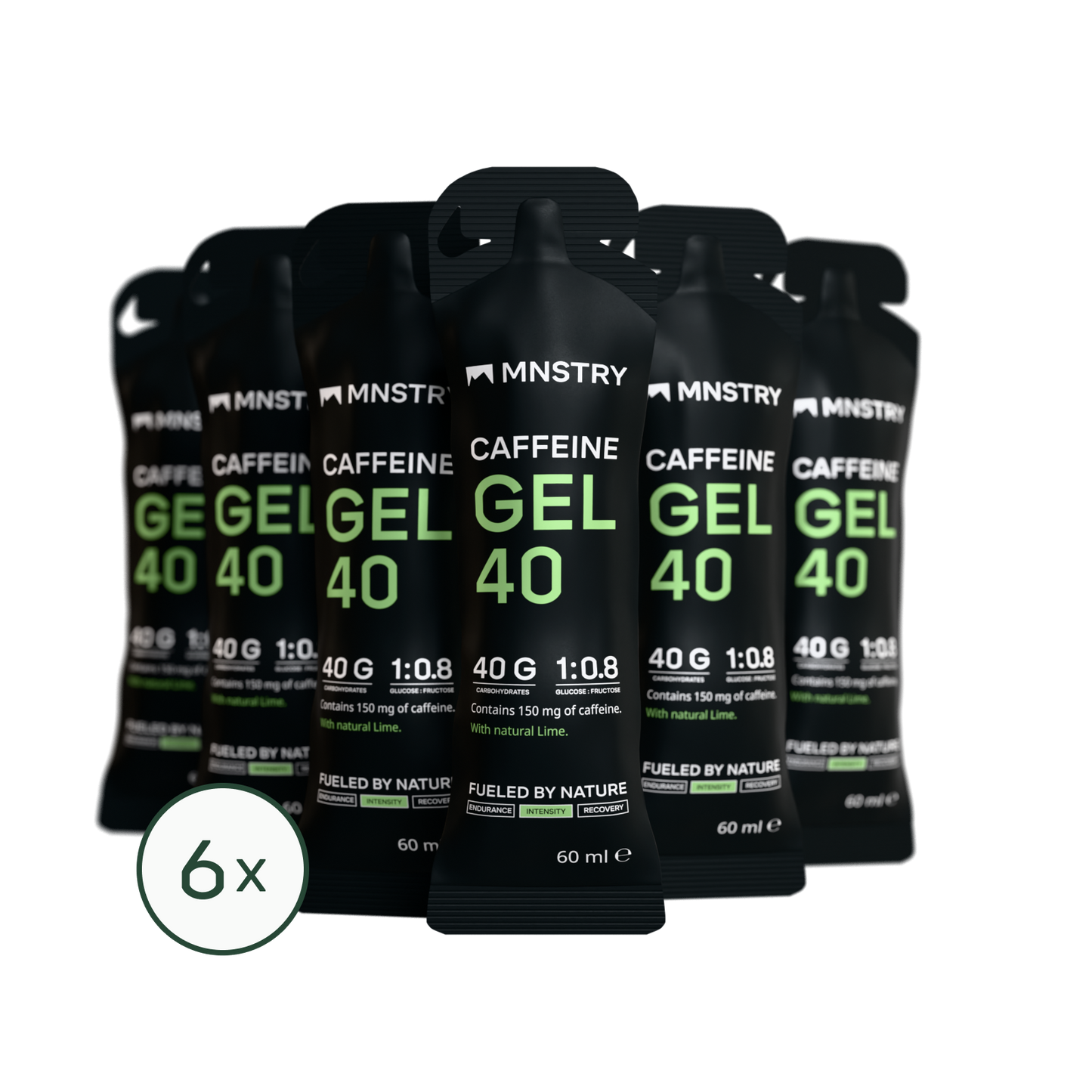 CAFFEINE GEL 40 Lime 1:0.8