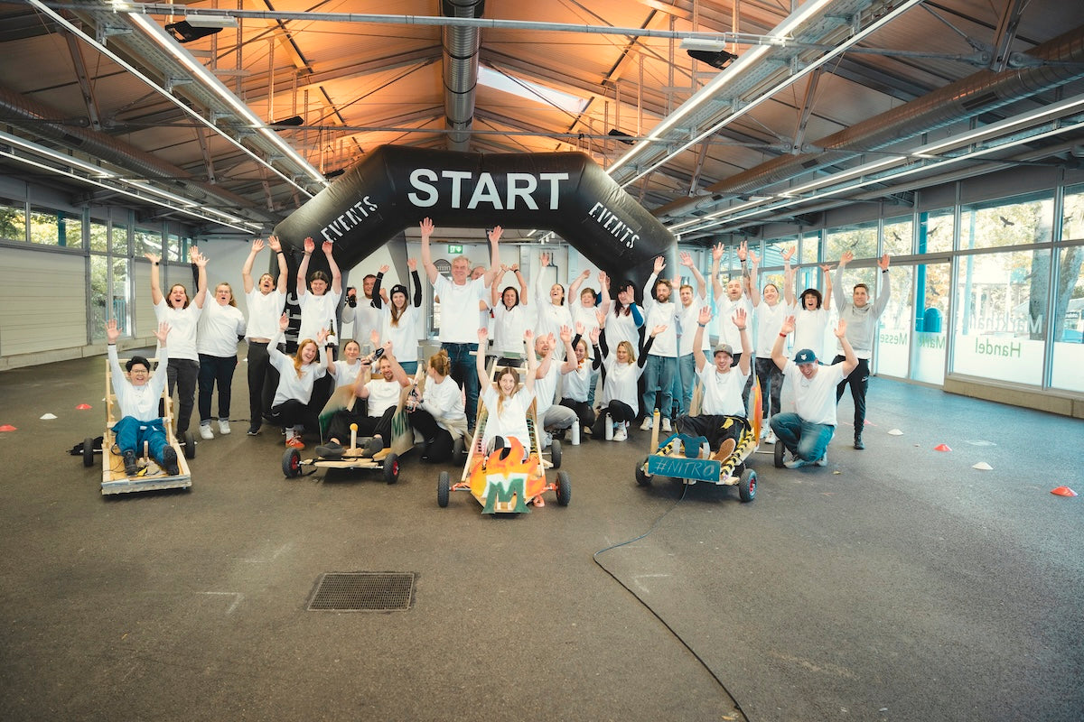 MNSTRY Team beim Team-Event