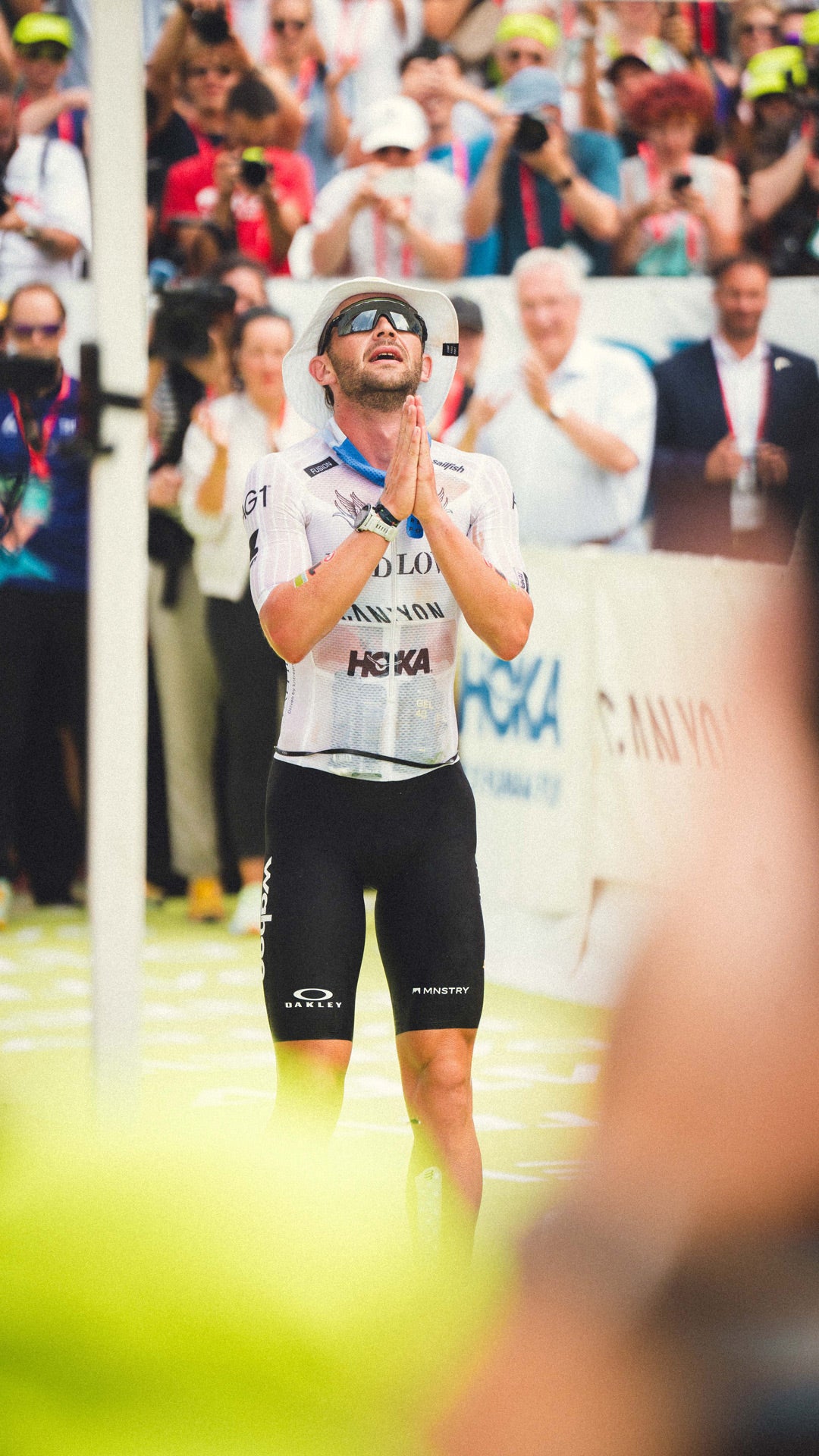 MNSTRY Athlete Sam Laidlow beim Sieg der Challenge Roth