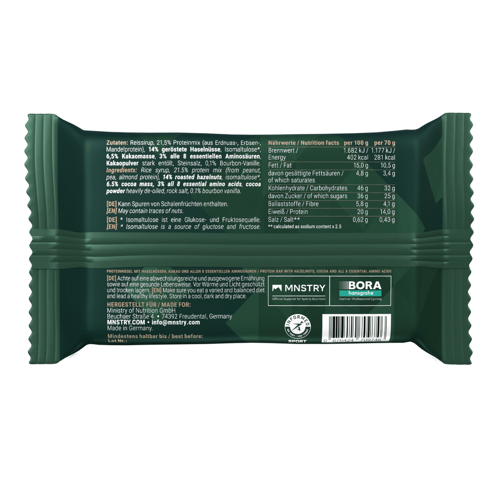 PROTEIN BAR 8 HAZELNUT & COCOA
