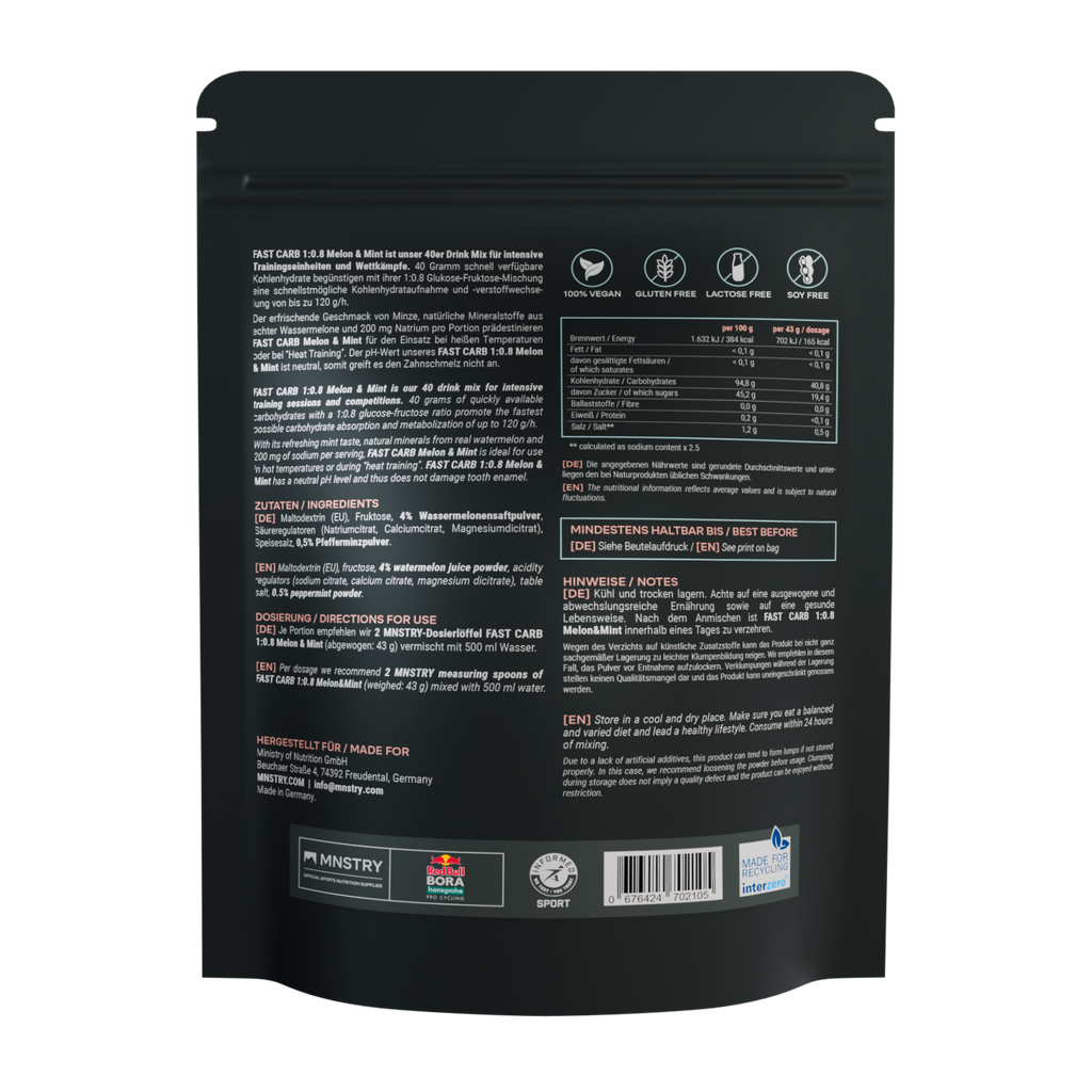 FAST CARB Watermelon & Mint 1:0.8