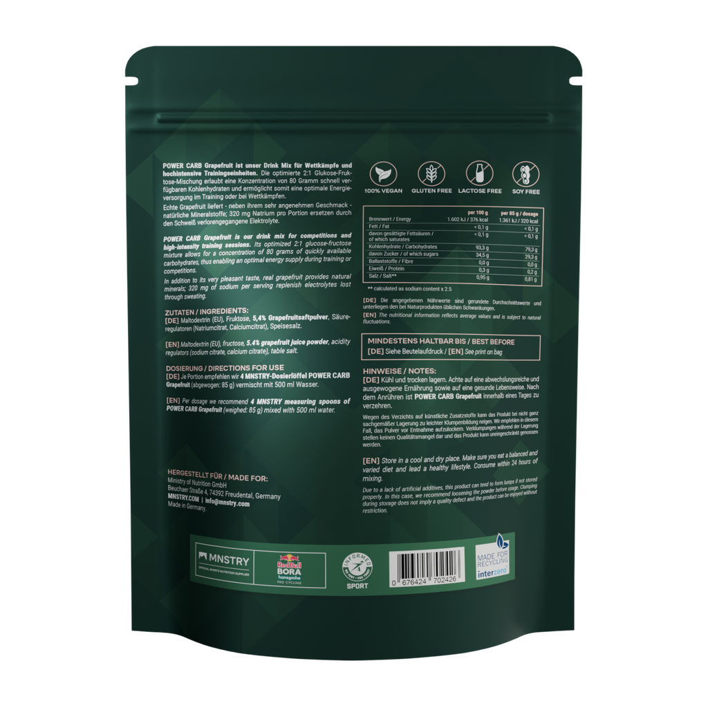 POWER CARB Grapefruit