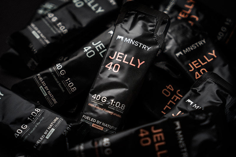 Abbildung der verschiedenen MNSTRY JELLY 40 Sorten